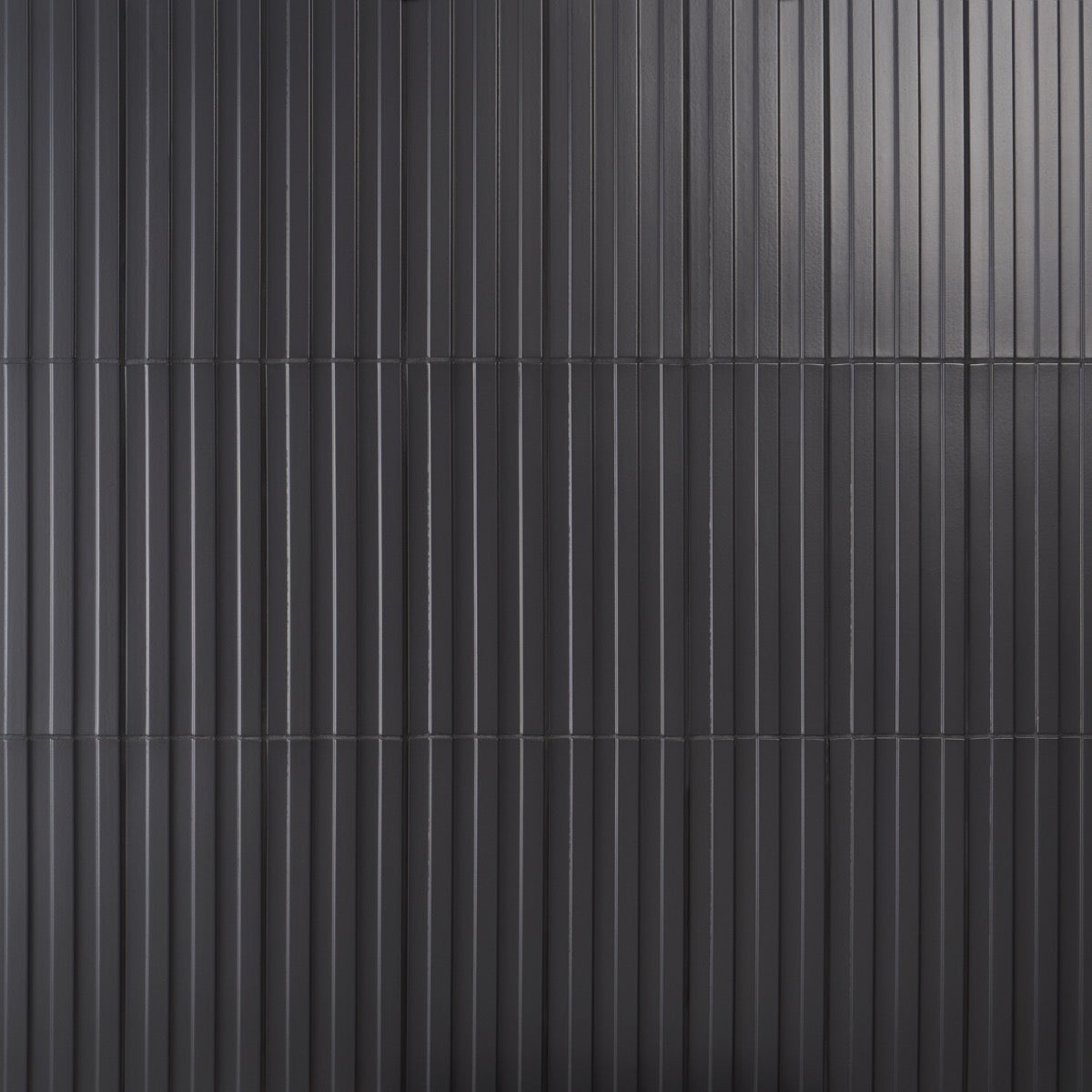 Bariano Black 6x16 Fluted 3D Matte Porcelain Tile