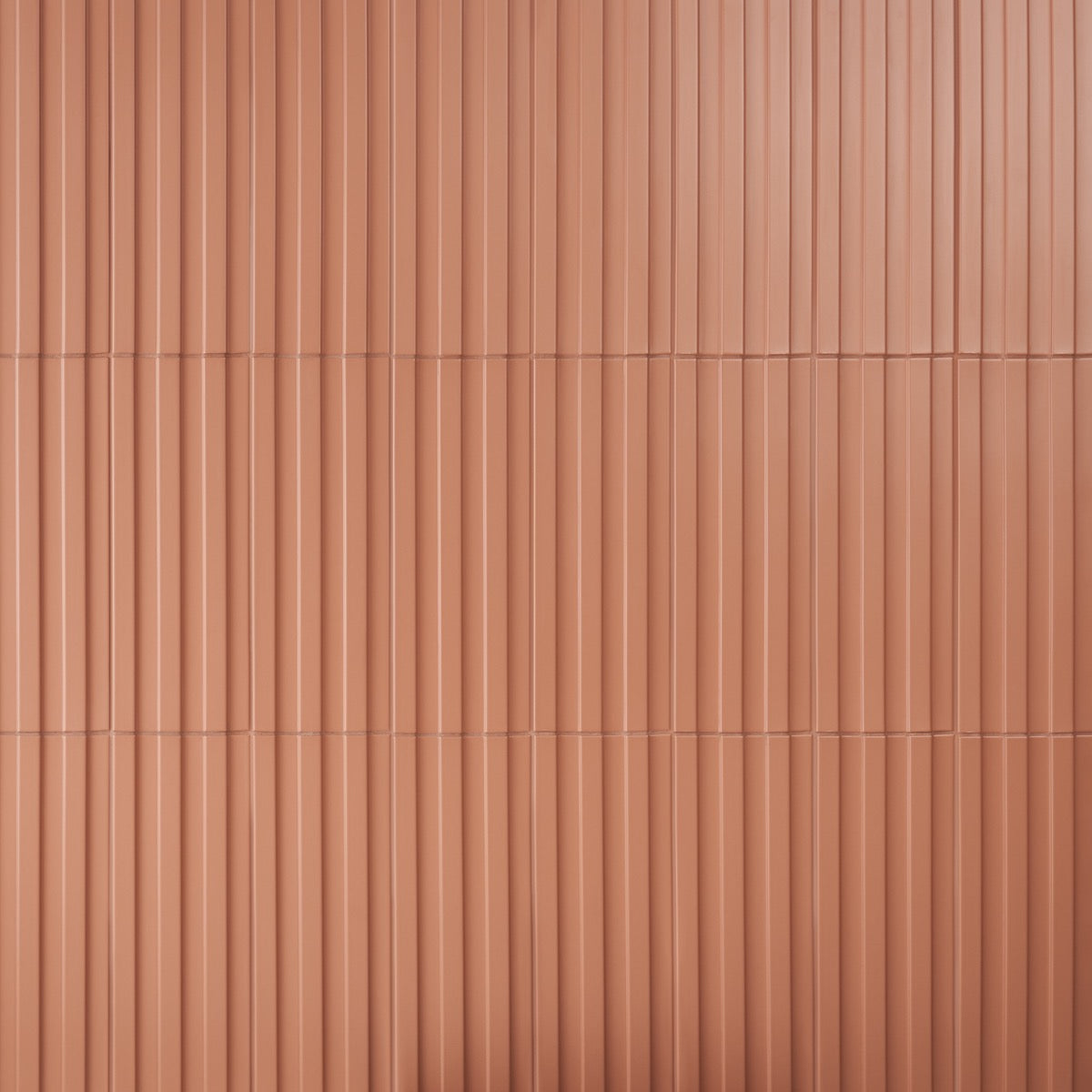 Bariano Terracotta 6x16 Fluted 3D Matte Porcelain Tile - Lux Tile