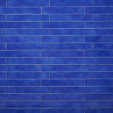 Cavallo Poseidon Blue 3x18 Glossy Porcelain Subway Tile - Lux Tile