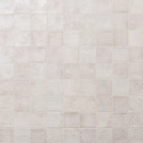 Navari White 5x5 Textured Matte Ceramic Tile - Tilebar