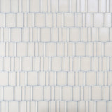 Kinro Snow White 6x6 3D Polished Porcelain Tile - Lux Tile