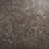 Santo Earth Brown 2x2 Matte Porcelain Mosaic Tile - Lux Tile