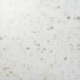 Tilebar Calacatta Macchia White Gold 2x2 Matte Porcelain Mosaic Tile