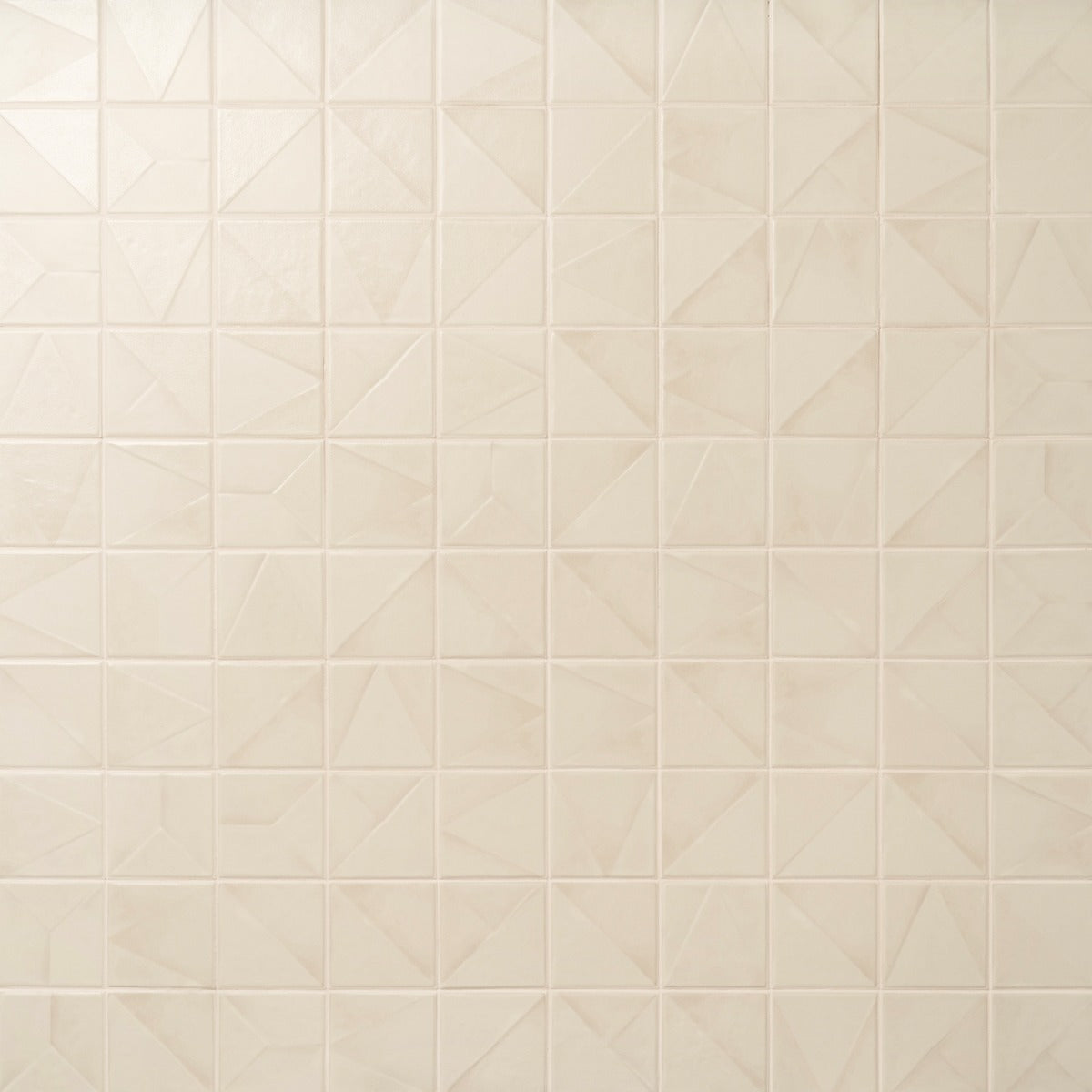 Stacy Garcia Valenova Deco Taupe 5x5 Textured Matte Ceramic Tile