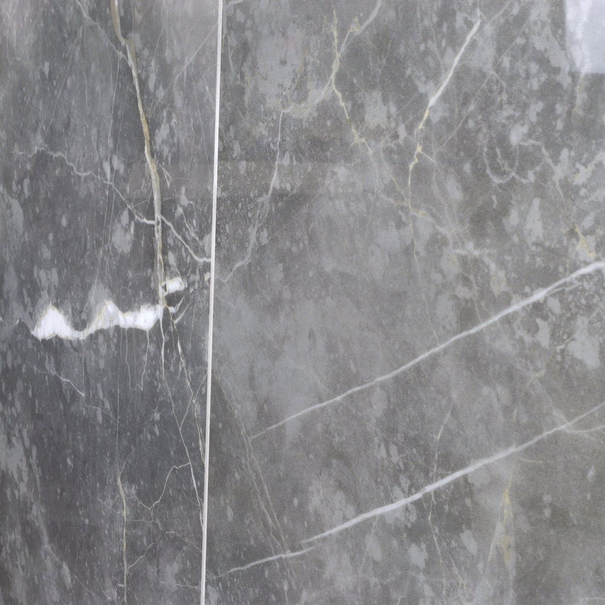 Marble Tech Grigio Imperiale Gray 24x24 Polished Porcelain Tile