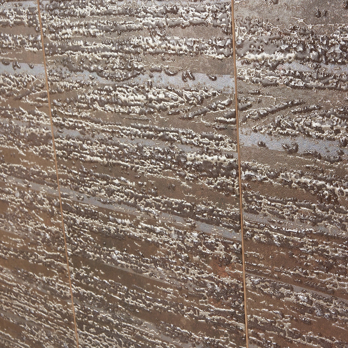 Twilight Deco Oxide Brown 12x48 Metal Look Matte Porcelain Tile