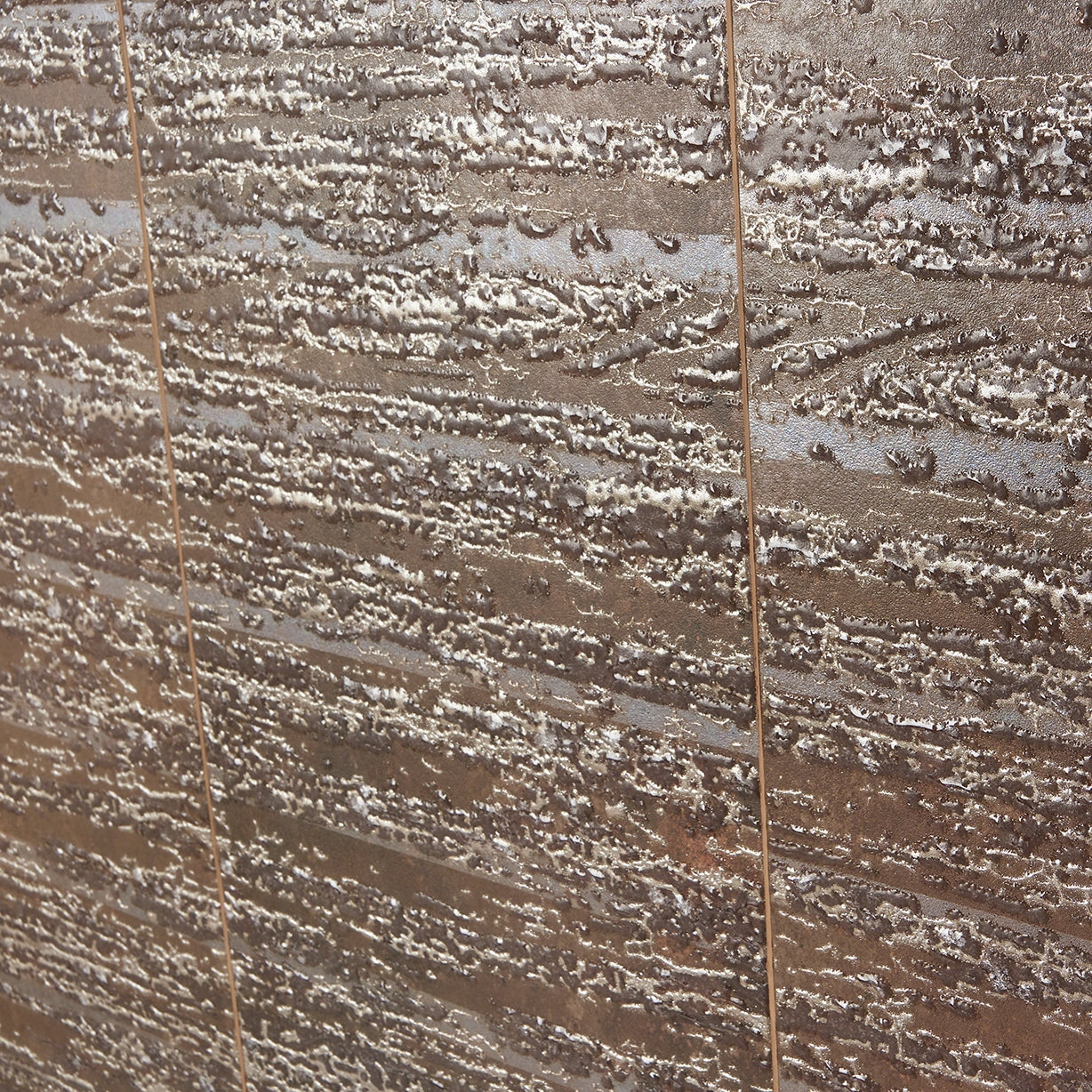 Twilight Deco Oxide Brown 12x48 Metal Look Matte Porcelain Tile