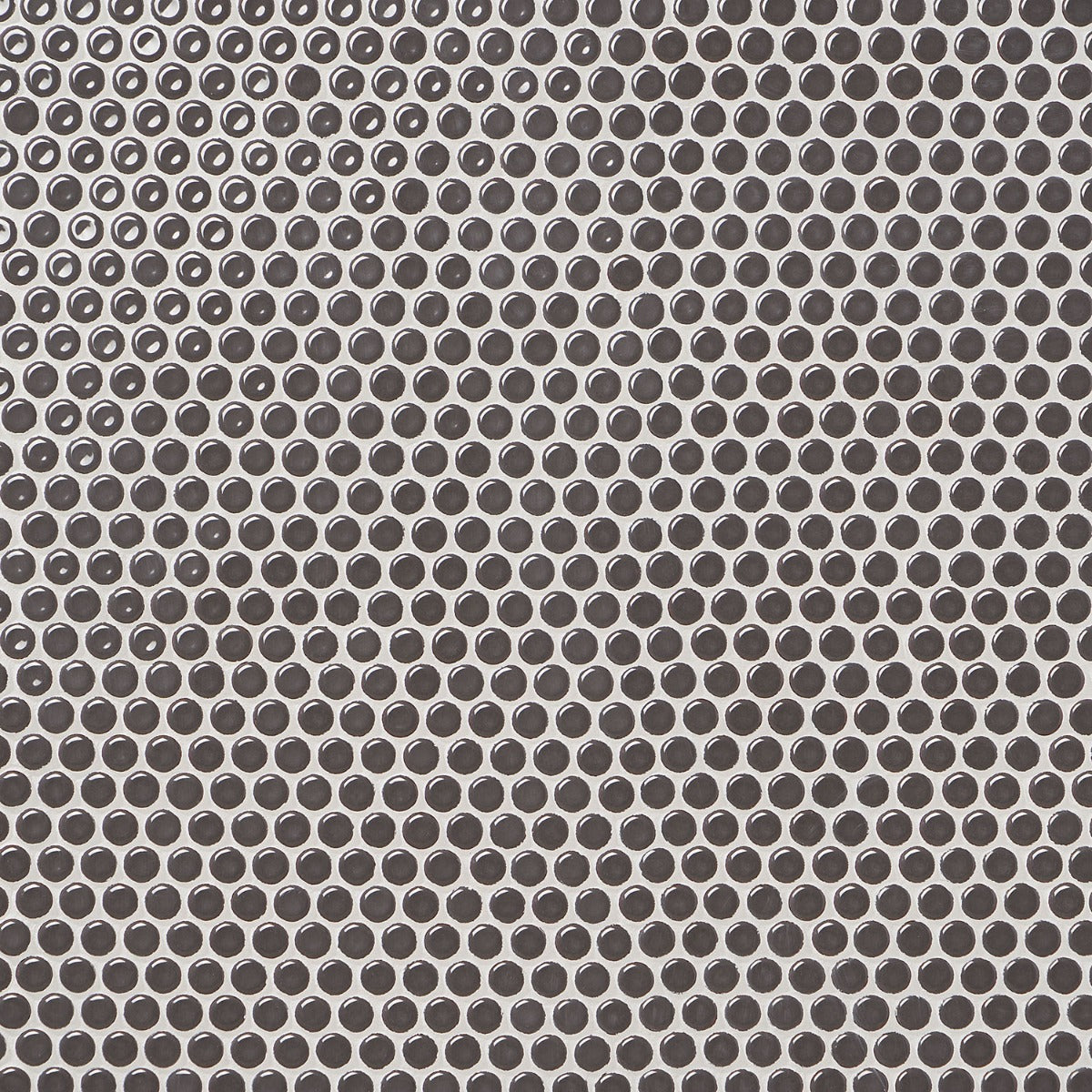 Eden Pavement Gray Penny Round Polished Porcelain Mosaic Tile