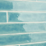 Carolina Bay Blue 2x20 Polished Ceramic Wall Tile