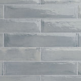 Lux Tile Azur Blue 3x16 Polished Porcelain Subway Tile