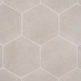 Pergola Taupe 12.5" Hexagon Matte Porcelain Tile - Lux Tile