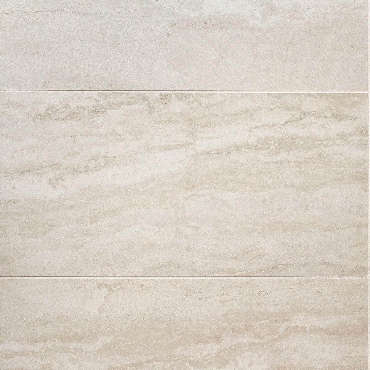 Basic Travertine Beige & Cream 12x24 Matte Porcelain Tile - Lux Tile