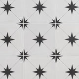 Tau Blanco White 9x9 Matte Porcelain Tile by Lux Tile