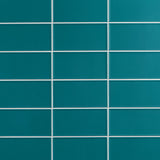 Stacy Garcia Maddox Frame Teal Blue 4x8 Matte Ceramic Subway Wall Tile