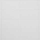 Stacy Garcia Maddox White Matte Ceramic Subway Wall Tile 4x8