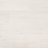 Kenridge White 8x48 Matte Porcelain Tile - Wood Look