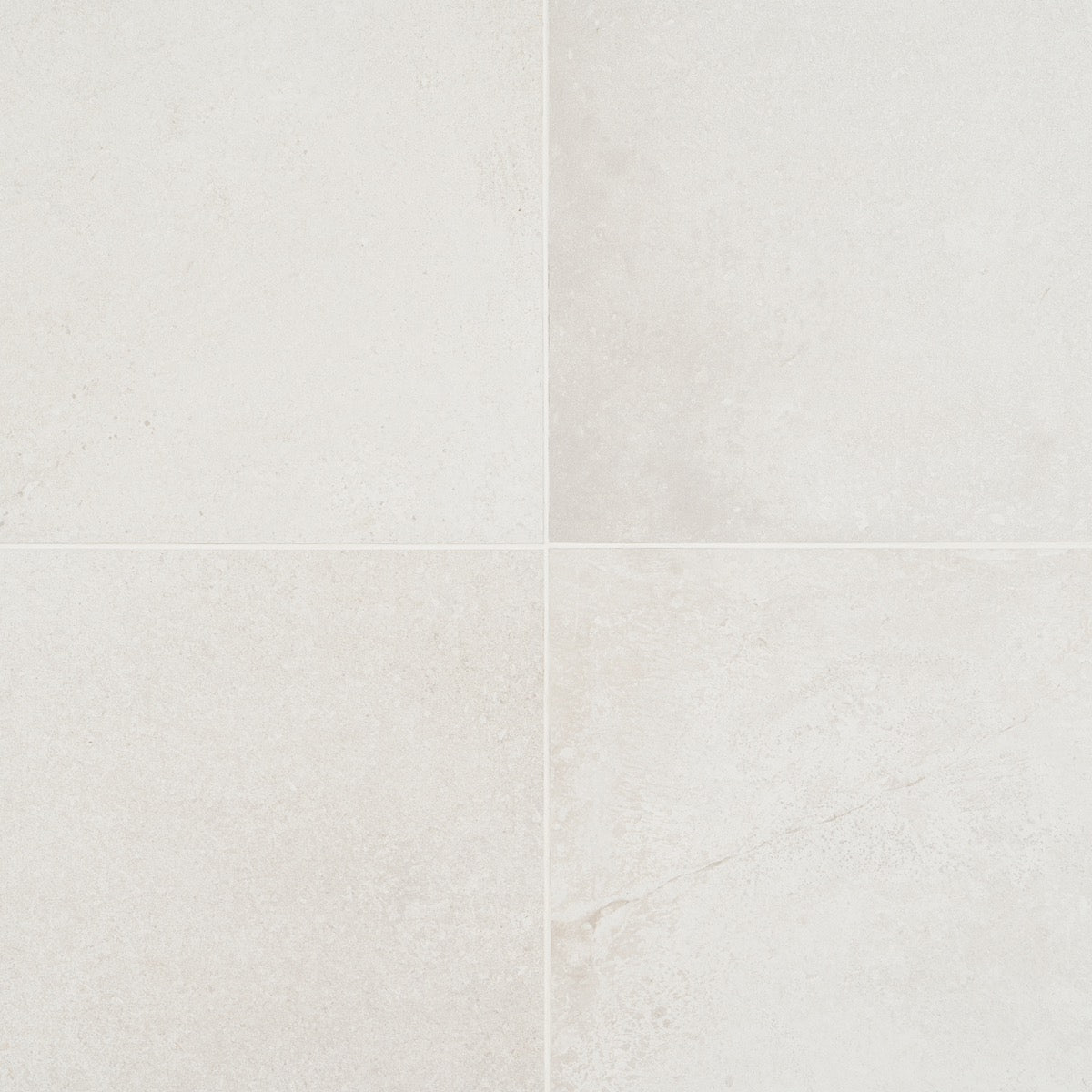 Bronx White Matte Porcelain Tile 24x48 - Industrial Design