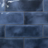 Diesel Camp Smoke Blue 4x12 Glossy Ceramic Subway Tile