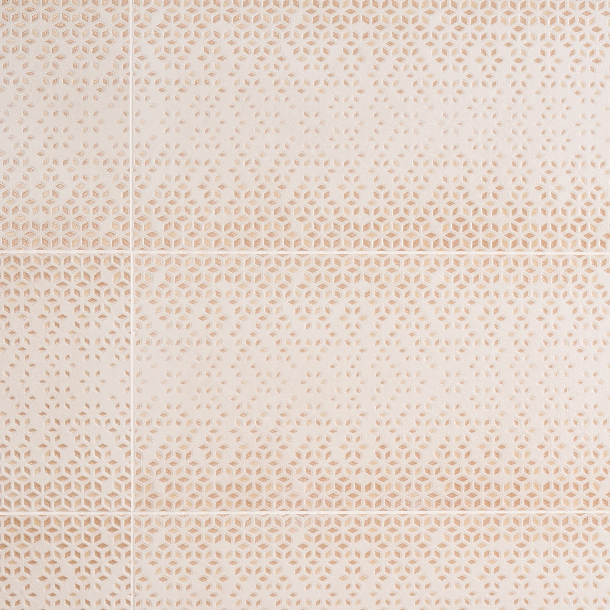Terramay Flower Terracotta 12x36 Textured Mixed Finish Ceramic Tile