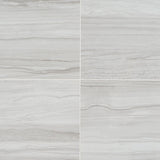 DreamStone Luminus White 12x24 Polished Porcelain Tile
