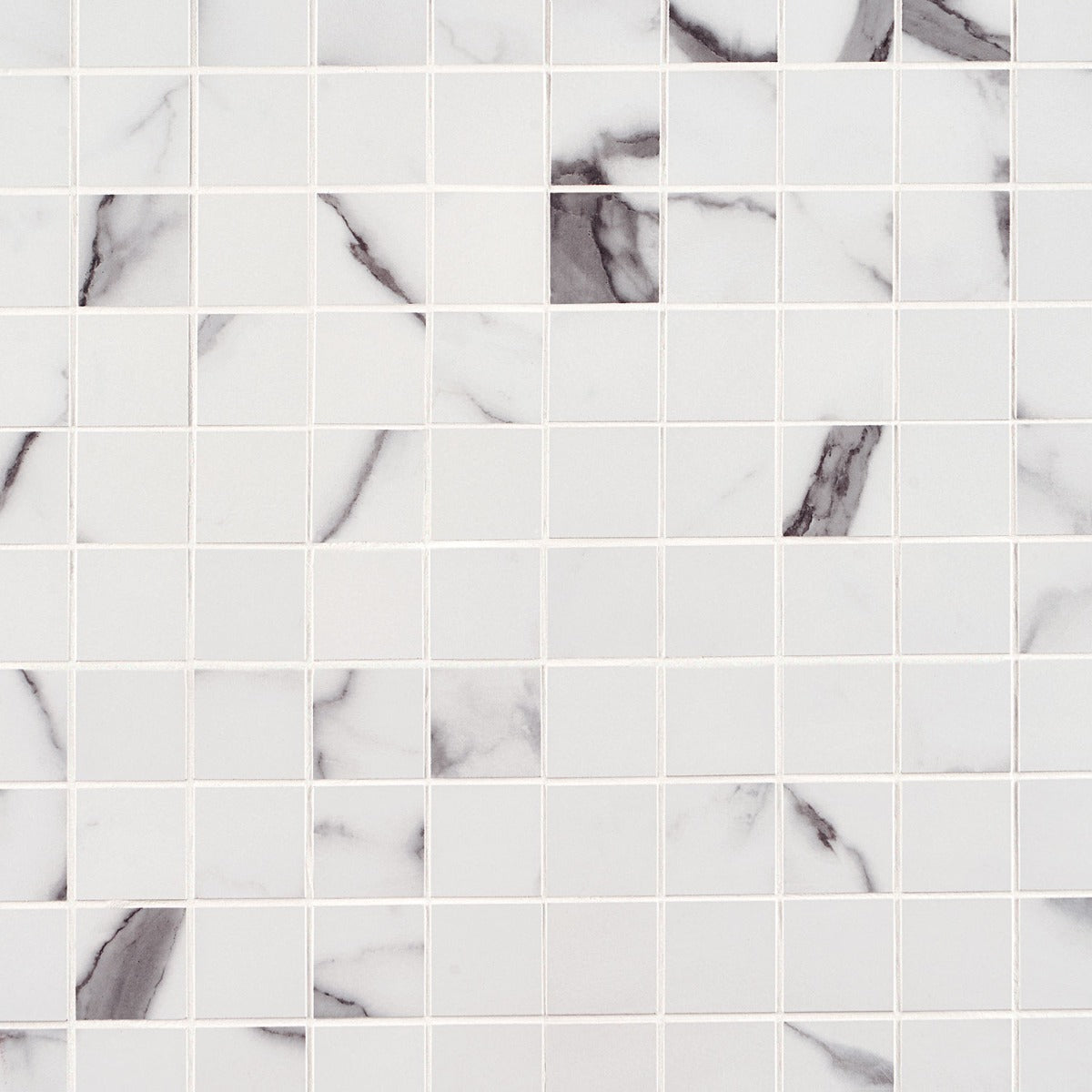 DreamStone Statuario Valley 2x2 Matte Porcelain Mosaic Tile