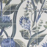 Angela Harris Wilder Protea Mural 8x8 Matte Porcelain Tile