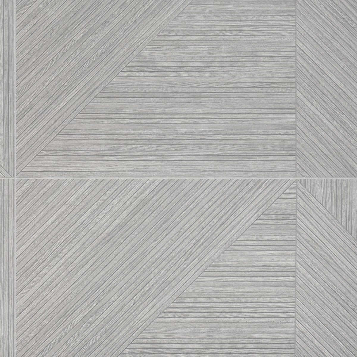 Tilebar Enso Gray 24x48 Ribbed Matte Fluted Porcelain Tile