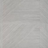 Tilebar Enso Gray 24x48 Ribbed Matte Fluted Porcelain Tile
