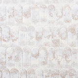 Corali Reef White 3x9 Textured Satin Ceramic Tile - Lux Tile