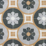 Lapaz Bloom Multicolor 9x9 Matte Porcelain Tile - Lux Tile