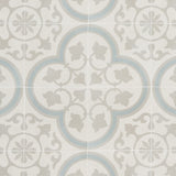 Lapaz Ornate Silver 9x9 Matte Porcelain Tile - Lux Tile