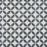 Lapaz Petals Blue 9x9 Matte Porcelain Tile - Lux Tile