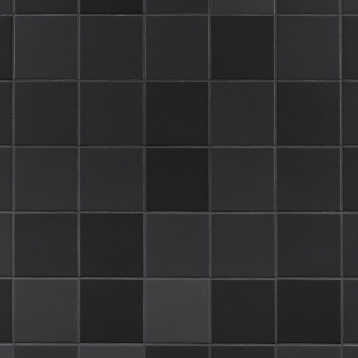Born Charcoal Gray 5x5 Matte Porcelain Tile - Lux Tile
