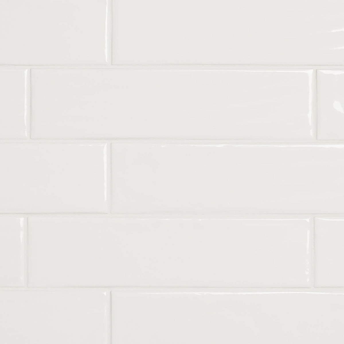 Chance White 2x10 Glossy Ceramic Subway Tile for Walls