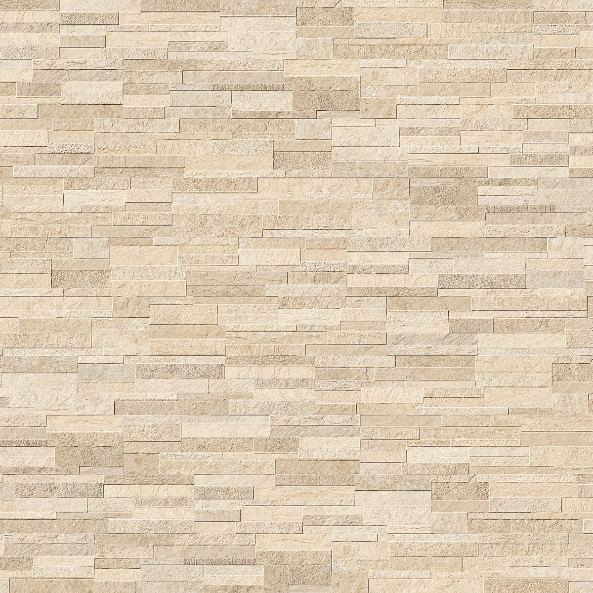 Lux Tile Rugged Stacked Cold Sand Beige 6x24 Matte Porcelain Tile