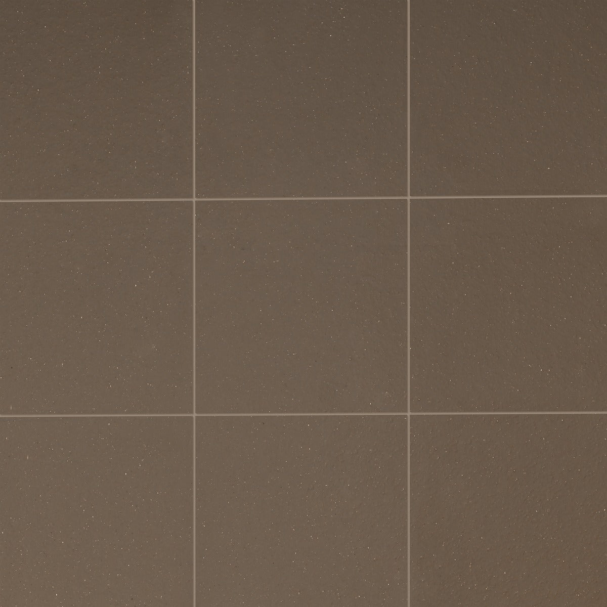 Elemental Chestnut Brown 6x6 Ceramic Quarry Tile - Durable & Eco-Friendly