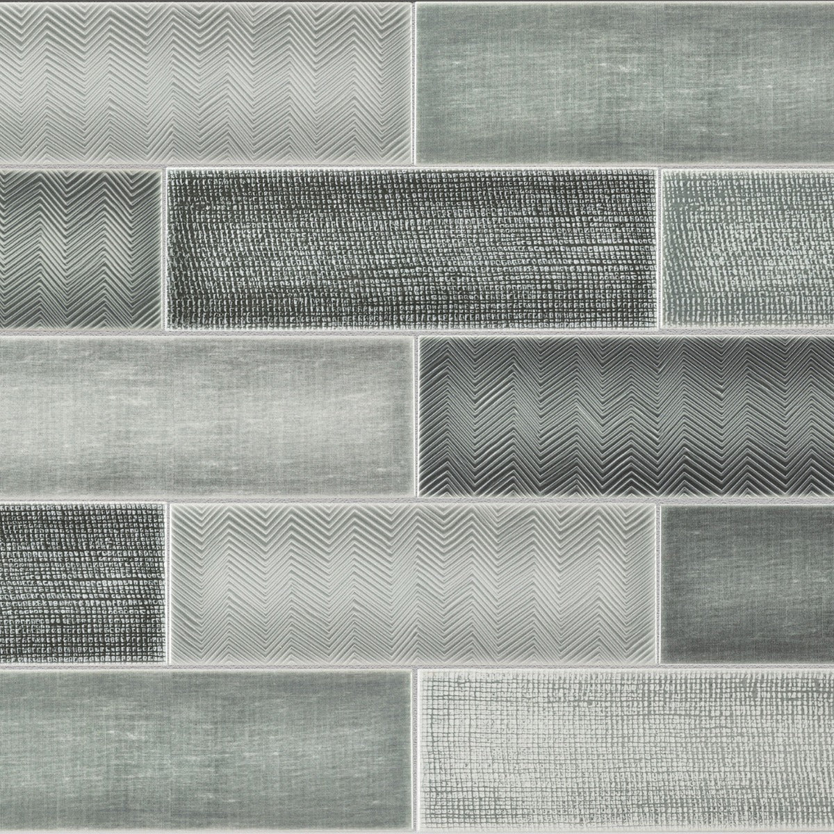 Splendor Gray 4x12 Polished Ceramic Subway Tile - Tilebar