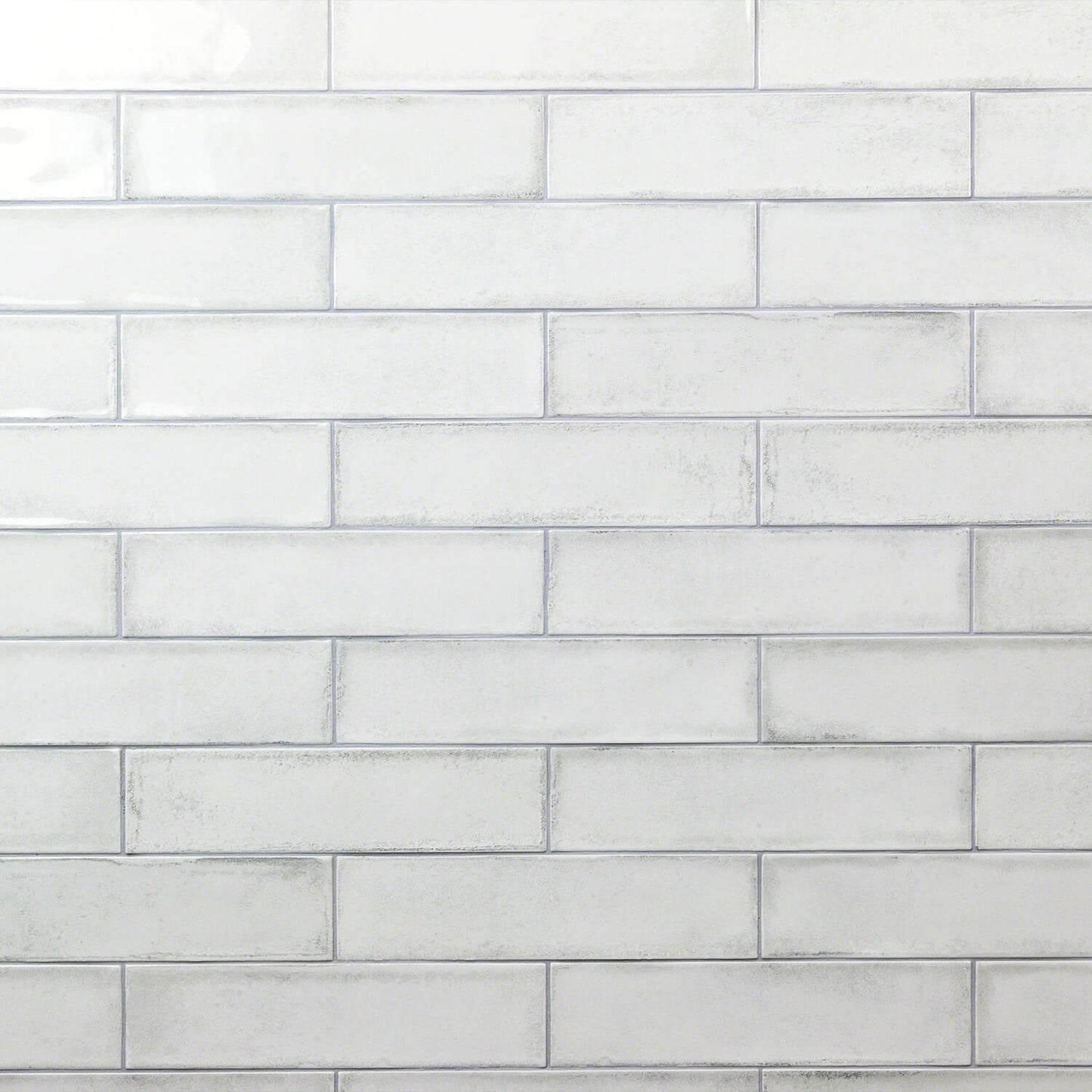 Castle Wind Chill White 3x12 Polished Ceramic Subway Tile for Walls