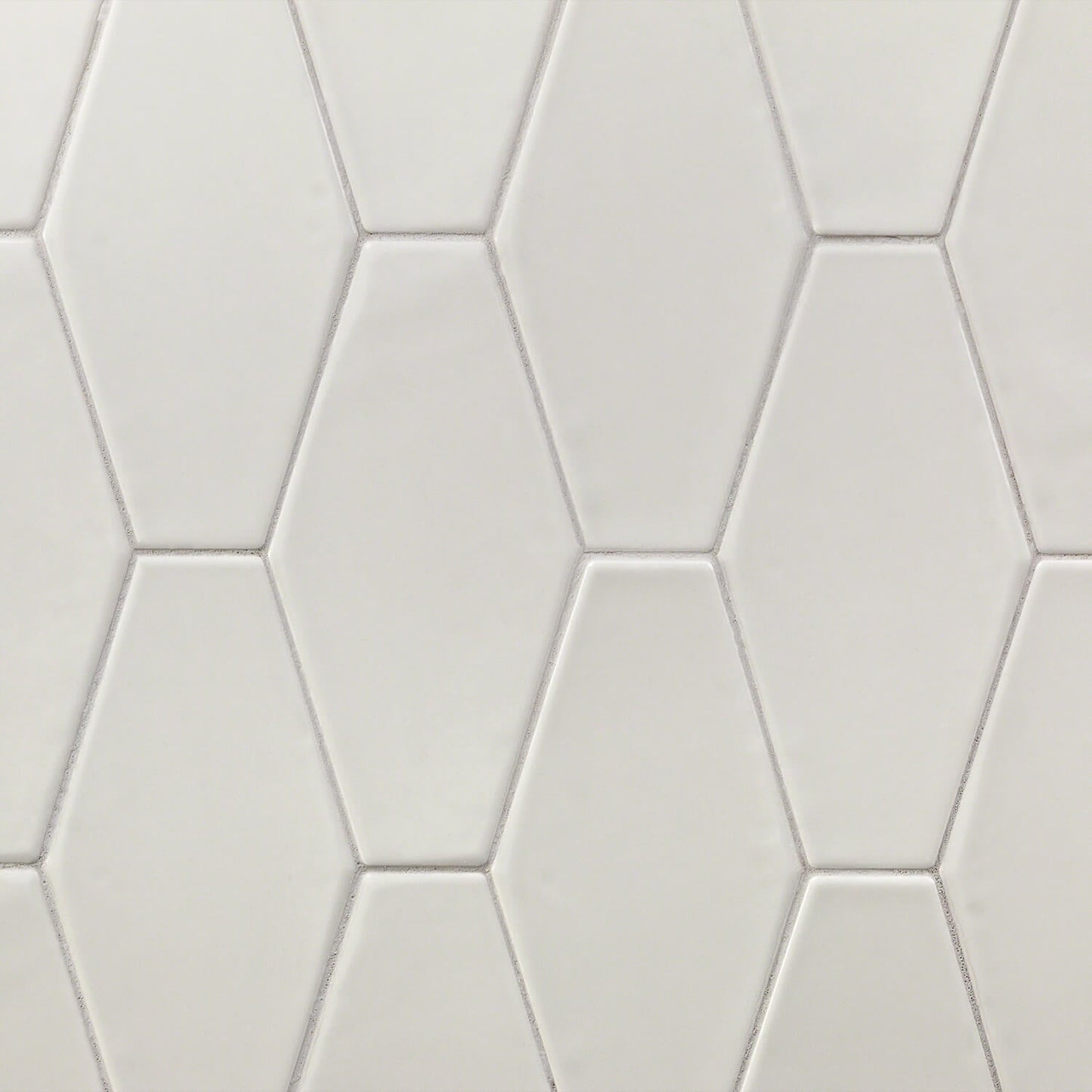 Manchester Dove Gray 4x8 Hexagon Glazed Ceramic Wall Tile