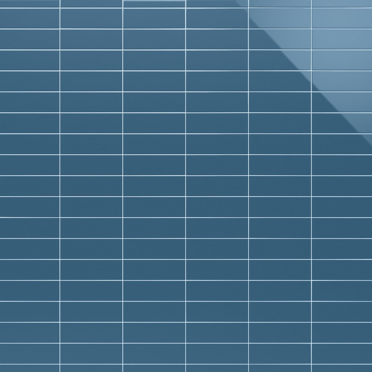 Park Hill Blue 4x12 Polished Porcelain Subway Tile by Lux Tile