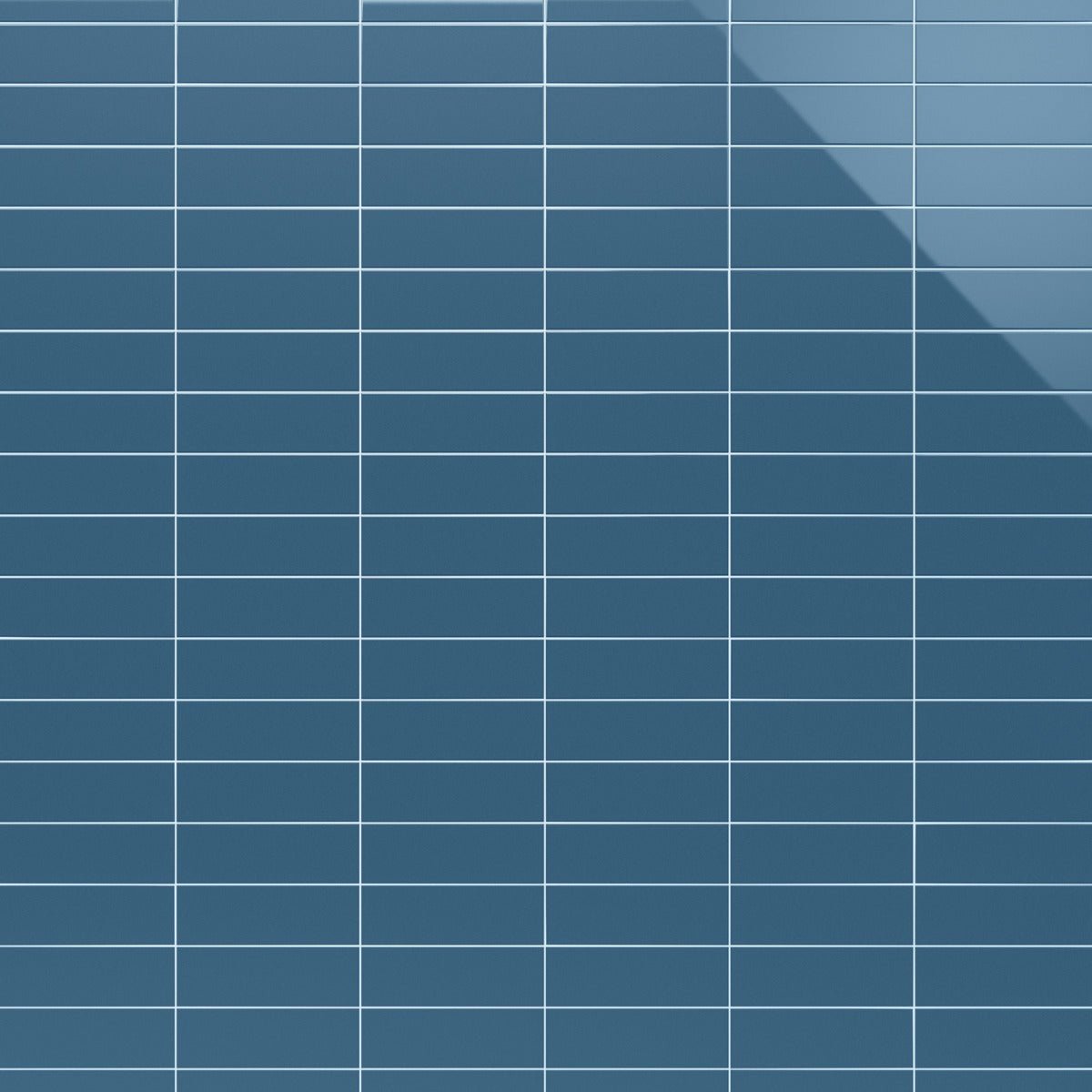 Park Hill Blue 4x12 Polished Porcelain Subway Tile - Tilebar