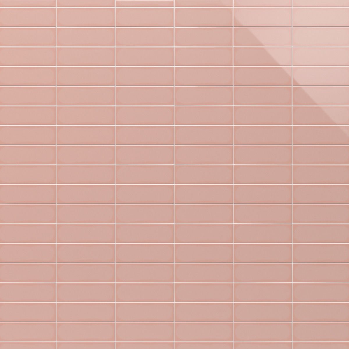 Park Hill Pink Polished Porcelain Subway Tile 4x12