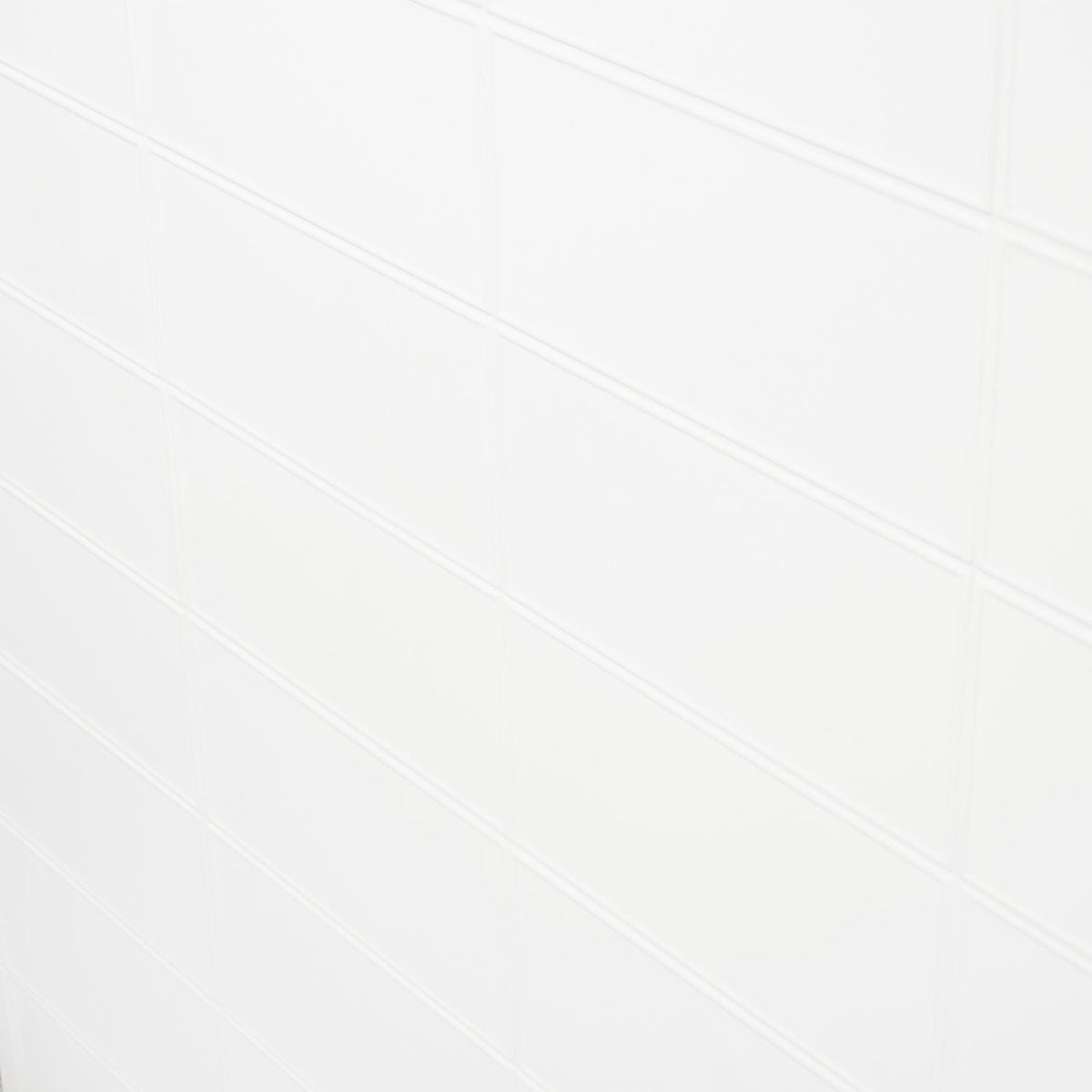 Stacy Garcia Maddox Frame White 4x8 Matte Ceramic Subway Tile