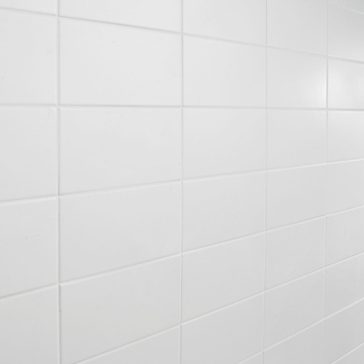 Stacy Garcia Maddox White Matte Ceramic Subway Wall Tile 4x8