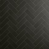 Diesel Camp Canvas Black 4x12 Matte Ceramic Subway Wall Tile