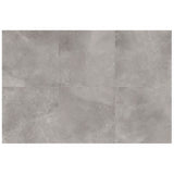 Lux Tile New Rock Fossil Dark Gray 48x48 Matte Porcelain Tile