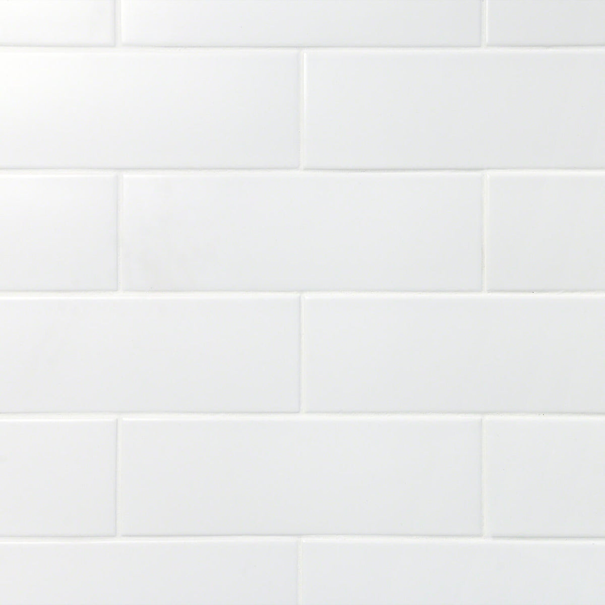 London White 3x9 Matte Ceramic Subway Tile for Walls