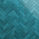 Cavallo Fiji Blue 3x18 Glazed Porcelain Subway Tile