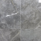 Marble Tech Grigio Imperiale Gray 24x24 Polished Porcelain Tile