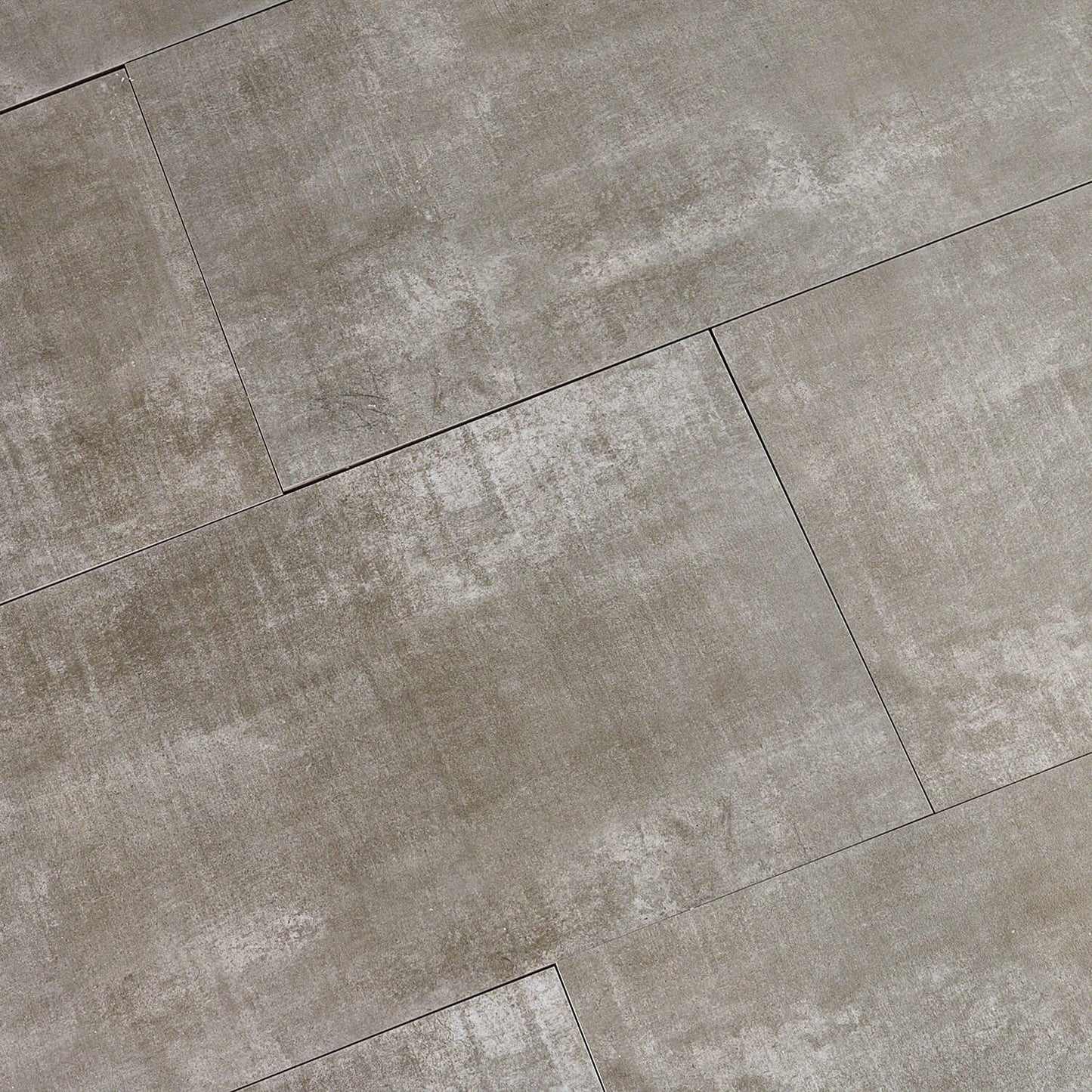 Lux Tile Cement Ash Gray 12x24 Matte Porcelain Tile